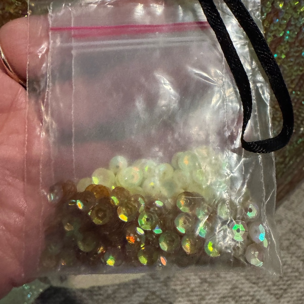 Versace Collection Iridescent Ombre sequin skirt - Picture 8 of 14